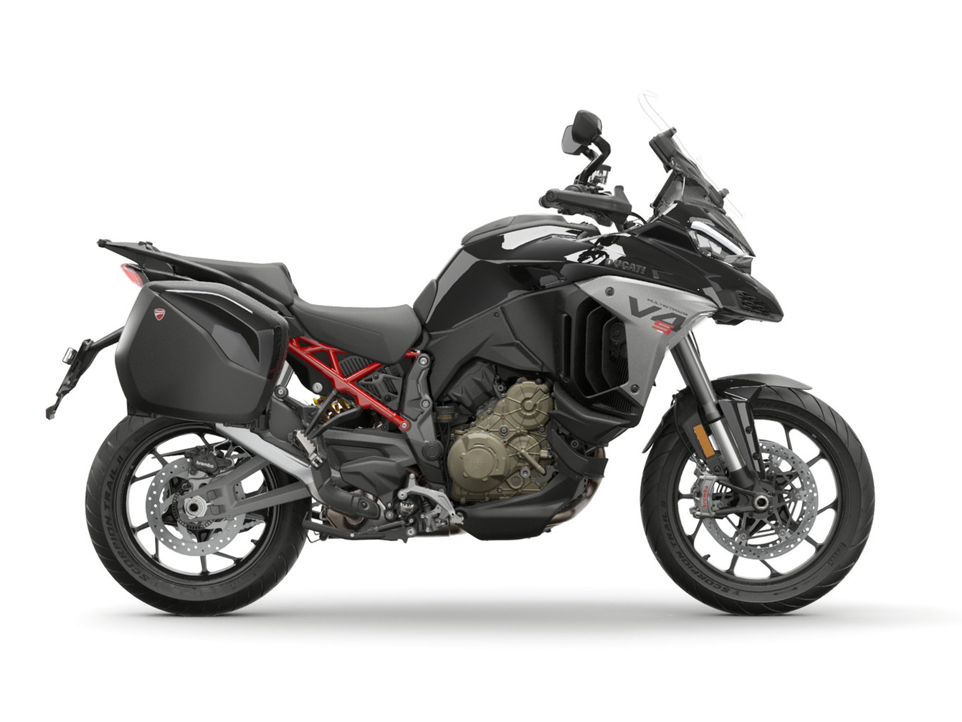 Ducati Multistrada V4 S Travel + Radar in Thrilling Black.
