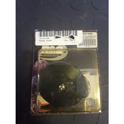 R&G LH Frame Plug FI0022BK * Motorcycles R Us