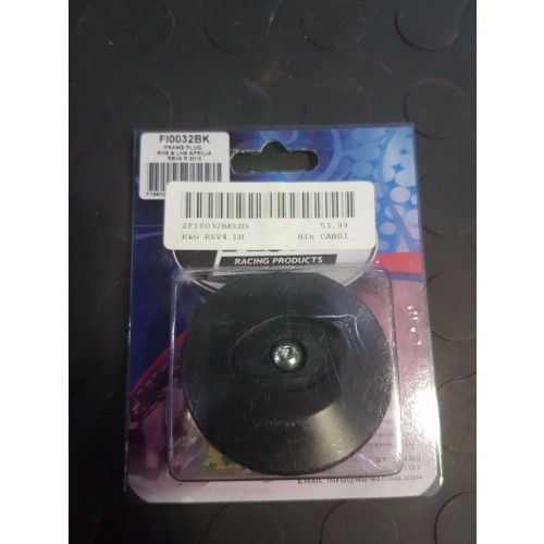 R&G RH Frame Plug FI0032BKRHS * Motorcycles R Us