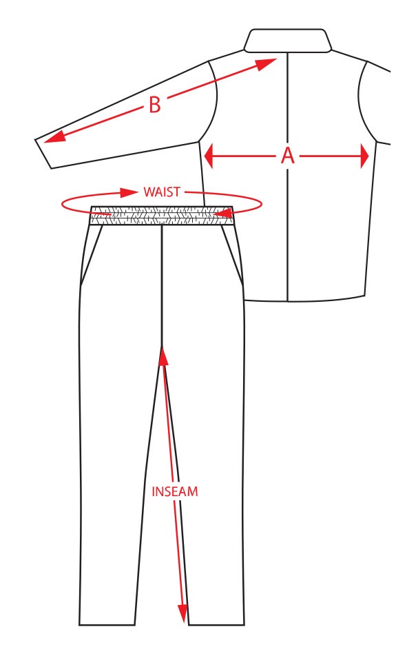 Nelson-Rigg Rainwear Size Guide